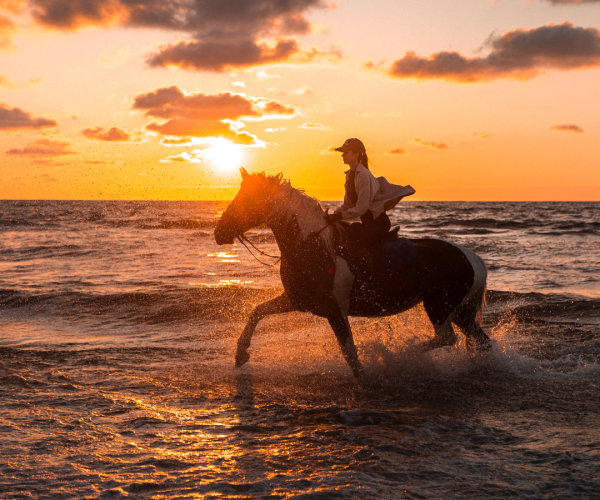 ATV, Bamboo Rafting & Horseback Ride n Swim Guided Tour